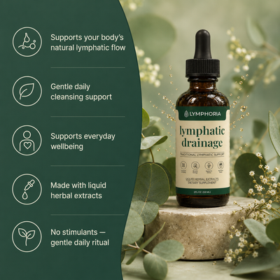 Lymphatic Drainage Drops — Daily Herbal Wellness Ritual (30ml)