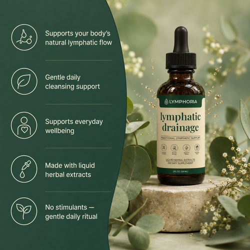Lymphatic Drainage Drops — Daily Herbal Wellness Ritual (30ml)