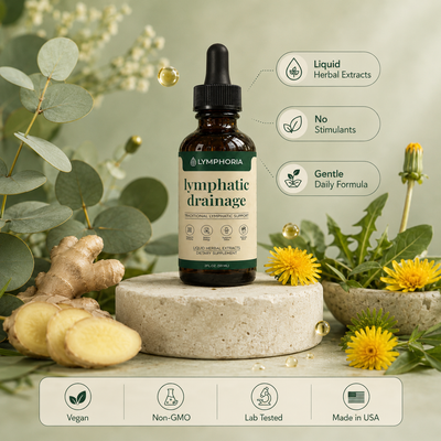 Lymphatic Drainage Drops — Daily Herbal Wellness Ritual (30ml)