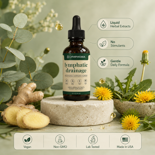 Lymphatic Drainage Drops — Daily Herbal Wellness Ritual (30ml)